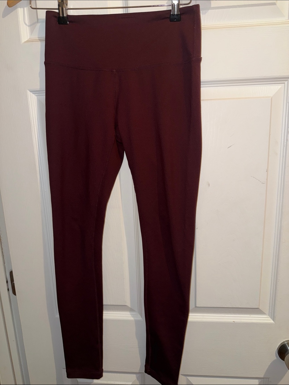 Zella Burgundy Sculpting Active Top